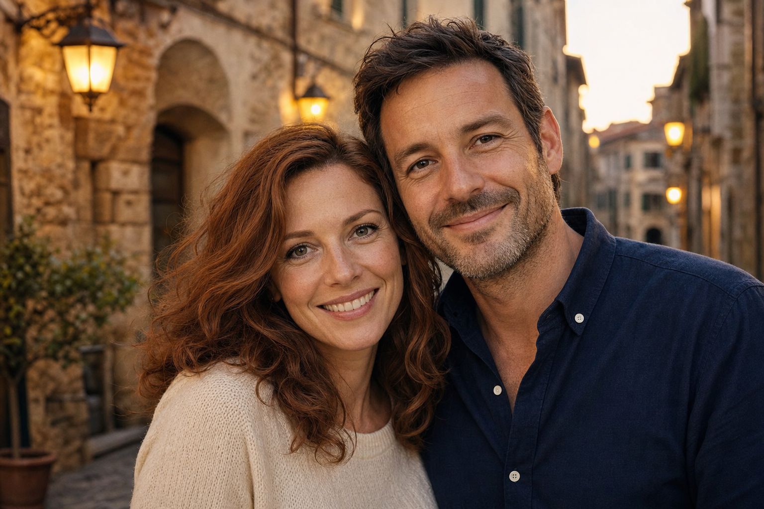 Claire and Ben Hartley, the married editors of Romantic Holidays